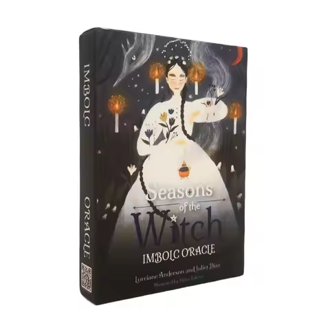 New 44pcs Seasons of The Witch Imbolc Oracle CardsSpiritual Guidance Mystical Divination Tarot Cards