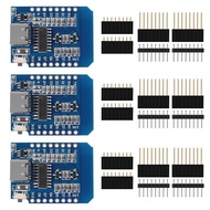 3pcs Type-C ESP8266 ESP-12F NodeMcu Mini D1 Module WeMos Lua 4M Bytes WLAN WiFi Internet Development