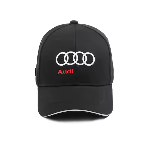 For Audi A3 A4 A5 S4 RS4 A5 S5 RS5 A6 A6 Q2 Q3 Q5 Q Q8 RS4 RS5 Car Logo Cotton Adjustable Baseball H