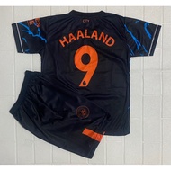 HAALAND AWAY JERSEY 2023 M city away jersey for children aged 5-12 years