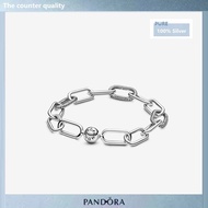 Pandora 925 sterling silver Me Link Bracelet women fashion DIY jewelry valentines day gift for girlfriend