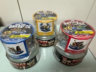 絕版One piece 海賊王 x 日本7-11限定杯麵 蓋食玩 一套6盒 全新未開 外盒不美觀 （介意勿投）