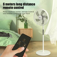 MAIMEITE Kipas Angin 16 Inch 8 Gigi Disesuaikan Kipas Angin Berdiri Intelligent Remote Control With 