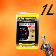 G-M2. 1L JETRON Black Gold ZHR.Mineral, Semi, Fully Ester 10W40 15W50 10W50 20W50 Motorcycle Engine oil Minyak hitam