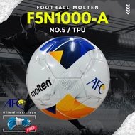 MOLTEN Football Model F5N1000-A (No.5) Ball Net + Inflator Needle