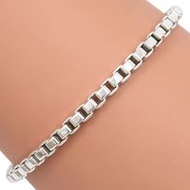 Tiffany & Co. 威尼斯手鍊，925 純銀，約 15.2 克，女士[二手]