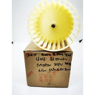 4000 RPM 24V BLOWER MOTOR C/W WHEEL