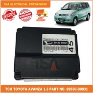 TCU TOYOTA AVANZA PART NO. 89530-B0031 [45] GEAR BOX CONTROL TRANSMISSION CONTROL UNIT