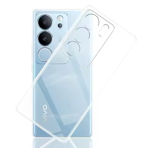 For Vivo V29E V29 Case Clear Silicone Soft Coque For Vivo V27 Pro V27E Vivo V25 V25E /V23 Pro Phone 