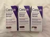 現貨 A醇 Retinol ❤️新版 CeraVe Serum 適樂膚 A醇精華 美國 適敏膚 抗皺抗衰老淡化皺紋細紋30ml Skin Renewing Retinol Serum