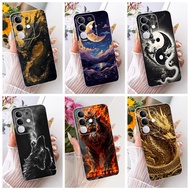 For Vivo Y29 4G Y29s Y29t 5G New Cool Tiger Dragon Pattern Phone Casing Vivo Y29 4G Y29S Y29T 5G Sof