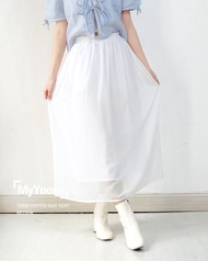 MyYoora Yerim Chiffon Maxi Skirt RK220