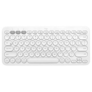 Logitech K380 跨平台藍牙鍵盤 (英文版) 珍珠白