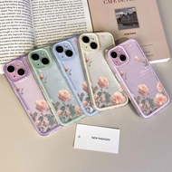MAWAR Unique Rose Anti Crack Beauty Case Oppo Reno 15F 15 Pro A6x A6 Pro Reno 14F 14 Pro 5Ga5X A5I A