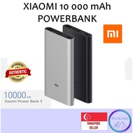 ⭐SG FLASH SALES⭐ Xiaomi Powerbank Gen 3 10000 mAh Quick Charge Power Bank / Portable Charger