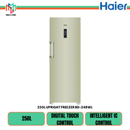 Haier BD-248WL Upright Freezer 250L Single Door Upright Freezer BD248WL Peti Sejuk Tegak