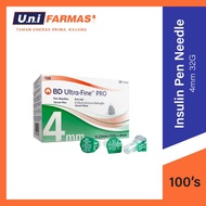 BD ULTRA-FINE TM PRO PEN NEEDLES 4mm 0.23mm (32G) x 4mm