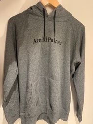 【男裝】Arnold Palmer 雨傘-連帽休閒帽T(灰色) 二手八成新