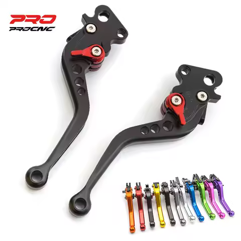 For VESPA PX 125 150 200 Star Stella LML T5 Adjustable Motorcycle Brake Clutch Lever Aluminum CNC Fr