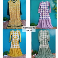 Children's Gamis Premium Rayon material by Hisbi est 4th - 12th