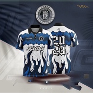 SELECTBOY  JERSEY 2023 RETRO COLLAR JERSEY  Baju Jersey Viral Tiktok 2023 Jersey Blvckroseapparel Polo FULL SUBLIMATION 0KTY RETRO COLLAR