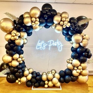 Black Gold Series Balloons For 30th 40th 50th Birthday Ballons Birthday Party Decorations Balloons R