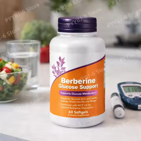 Berberine Supplement with MCT Oil Supports Healthy Metabolic Function Immune Support Energy Boost No
