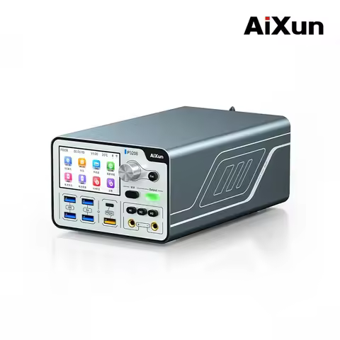 AiXun P3208 32V/8A Smart Regulated Power Supply For iPhone 6-14ProMax One-button Power-on test Mothe