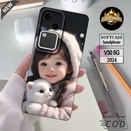 HP Vivo V30 Softcase Vivo V30 5G Casing Latest 2024 Softcase Casing Silicone Case Cheaphp