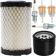 796031 Kit Penyelenggaraan Penapis Udara Sesuai untuk Briggs and Stratton 591334 594201 590825, John