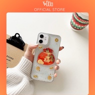 IPhone 17 16 15 14 13 12 11 Pro Pro Max 7 8 Plus X XS XS Max Transparent 3D Crystal Case Gold Leaf G