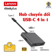 Genuine LENOVO THINKPLUS HDMI VGA USB-C 4in1 HUB