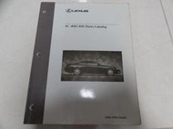 LEXUS SC300/SC400 北美原廠零件手冊