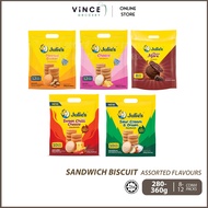 JULIE'S Sandwich Biscuits (Peanut Butter / Cheese / Choco More / Sweet Chilli Cheese / Sour Cream & 