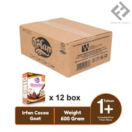 [12 BOX] IRFAN COCOA GOAT / SUSU KAMBING KOKO MADU ARABIC GUM / SUSU IRFAN / SUSU FORMULA