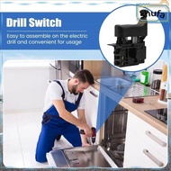 SHUFAPH Hammer Drill Switch, Control Component Plastic Power Tool Switch, Durable Replacement Part R
