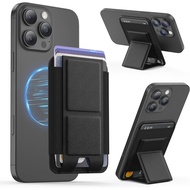 GONEZ for MagSafe Wallet with Stand, Stronger Magnetic Card Holder for iPhone 16/15/14/13/12 Series,