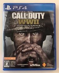 二手 PS4遊戲片 決勝時刻：二戰 日版 日文版 Call of Duty: WWII COD