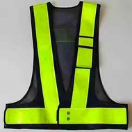 safety vest Reflective Vest เสื้อจราจร  เสื้อกั๊กจราจร  เสื้อกั๊กสะท้อนแสง  เสื้อกั๊กสะท้อนแสงความปลอดภัยเสื้อกั๊กสะท้อนแสงเห็นได้ชัด Traffic Constr