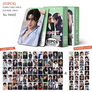 92pcs/box BRIGHT WIN Lomo Cards Stickers Photocards BRIGHTWIN Kpop Postcards