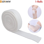 1Roll Tubular Bandage Elastic Net Wound Dressing Elastic Retainer Tubular Stretch Gauze Bandage With