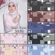 🔥Clearance stock🔥 Tudung Ariani / Printed pattern Ariani shawl vietnam