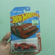 Hotwheels Nissan Silvia S15 lbwk red edition fs MINES!!