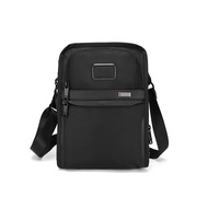 American NEW TUMI Men's Shoulder Bag Alpha 3 Series Ballistic Nylon Casual Multi-functional Business Messenger Bag Briefcase imported 2024