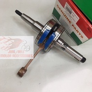 Y110/RG110/RU110 Racing Crankshaft Assy jet 0.5/1mm/PG/std Type 2 Stroke 49mm Shark