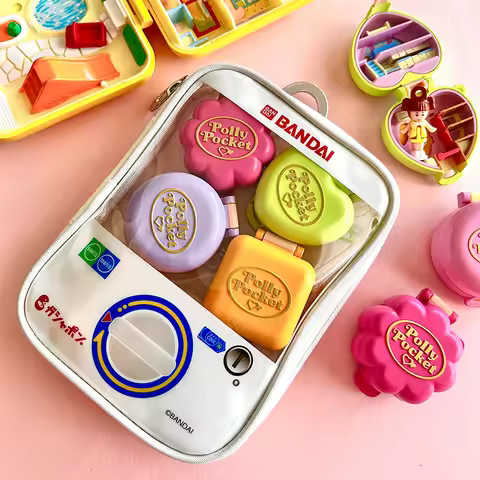 Collectible Polly Pocket Miniature Set - Cute Bandai Gashapon Keychain Series 2 (In Stock)