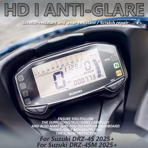 For Suzuki DRZ-4S DRZ-4SM 2025+ Motorcycle TFT Display Protection Film Screen Protector Instrument F