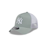 New Era หมวกรุ่น NEW YORK YANKEES COLOR ERA EVEREST GREEN/ WHITE 9FORTY A-FRAME TRUCKER CAP