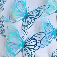 LTHD007 3D Three-Dimensional Hollow Butterfly Sticker Home Refrigerator Gift Decoration Texture Line