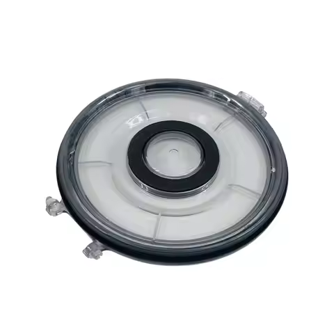 AT59 Vacuum Cleaner Replacement Parts For Dreame VTV97A-Dust Cup Filter Bottom Cover, Transparent Fi